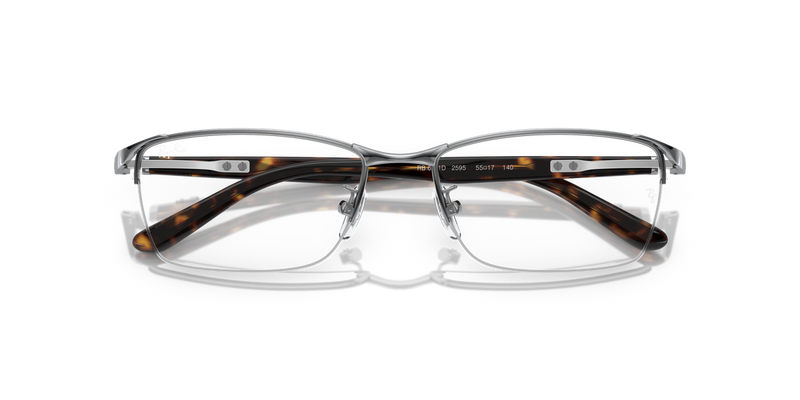 Ray-Ban RX6501D in Silver - Alternate View