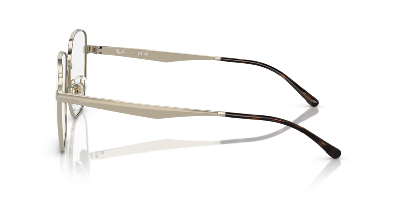 Ray-Ban RX6503D in Gold - Alternate View