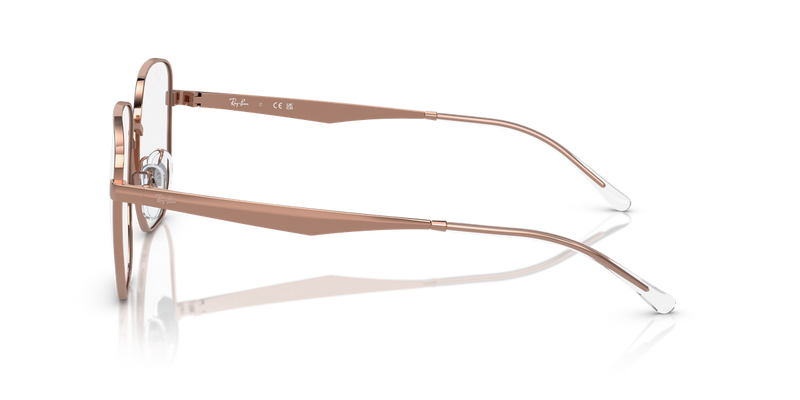Ray-Ban RX6503D in Rose Gold - Alternate View