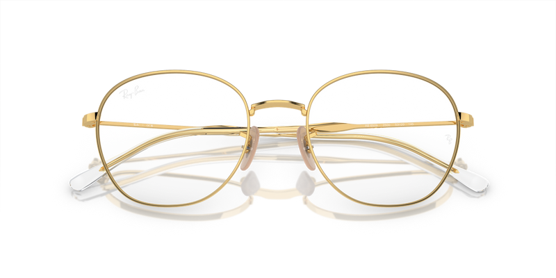 Ray-Ban RX6509 in Arista Gold - Side View