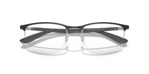 Black On Silver / Clear (3163)