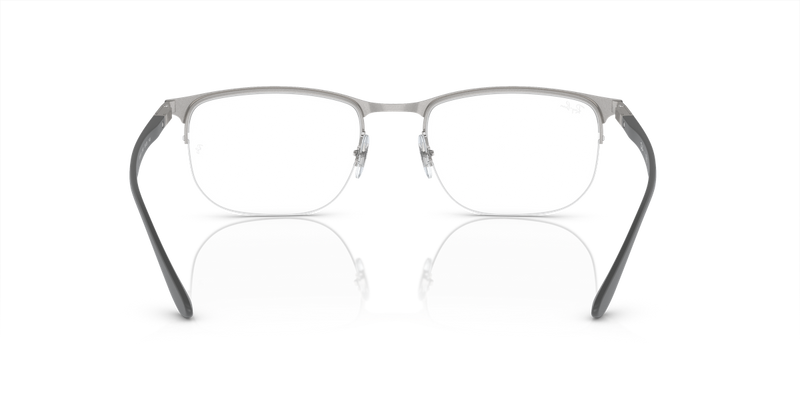 Ray-Ban RX6513 in Black On Silver - Alternate View