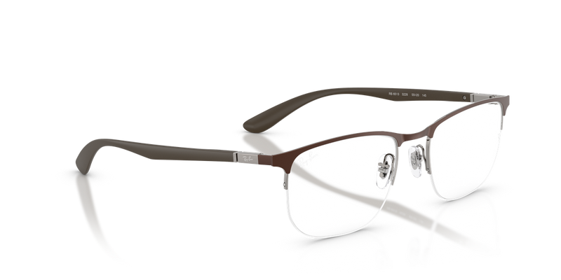 Ray-Ban RX6513 in Brown & Gunmetal - Alternate View
