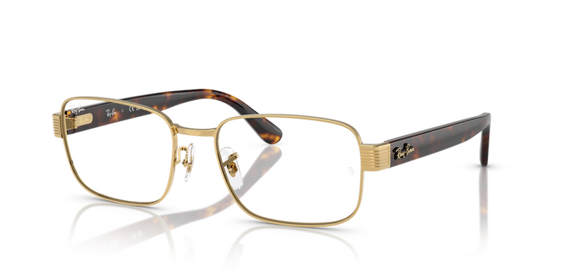 Ray-Ban RX6529 in Arista Gold - Front View
