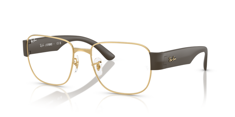 Ray-Ban RX6532 in Arista Gold - Front View