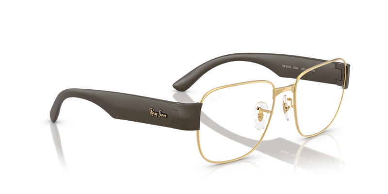Ray-Ban RX6532 in Arista Gold - Alternate View