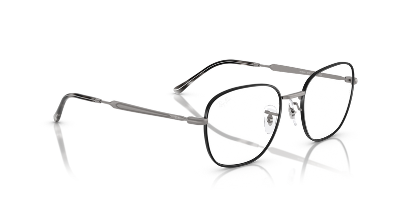 Ray-Ban RX6534 in Matte Black On Matte Gunmetal - Alternate View