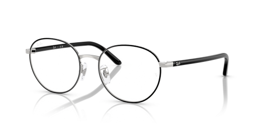 Black On Silver / Clear (2861)