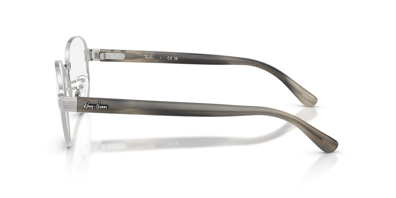 Ray-Ban RX6543 in Silver / Clear (2501) - Alternate View