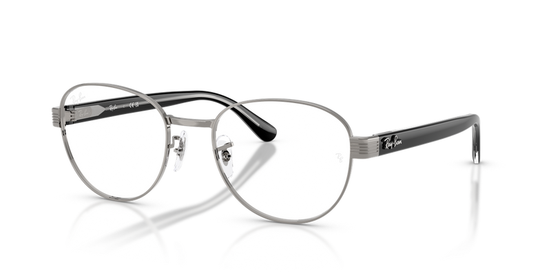 Ray-Ban RX6543 in Gunmetal / Clear (2502) - Alternate View