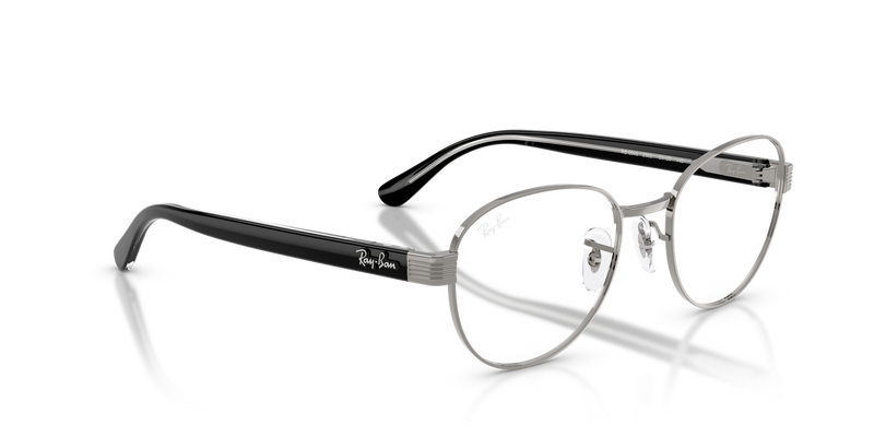 Ray-Ban RX6543 in Gunmetal / Clear (2502) - Alternate View