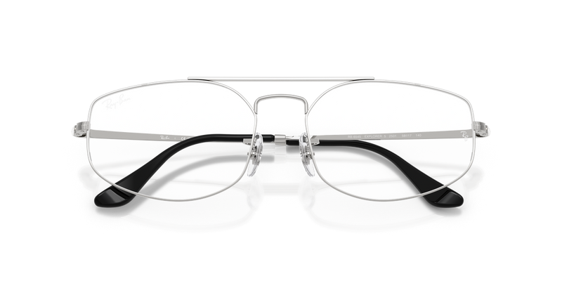 Ray-Ban EXPLORER 5 in Silver / Clear (2501) - Side View