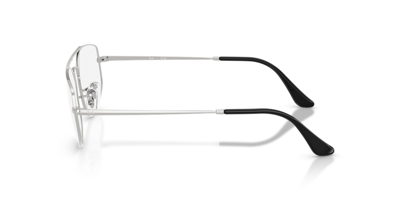 Ray-Ban EXPLORER 5 in Silver / Clear (2501) - Back View