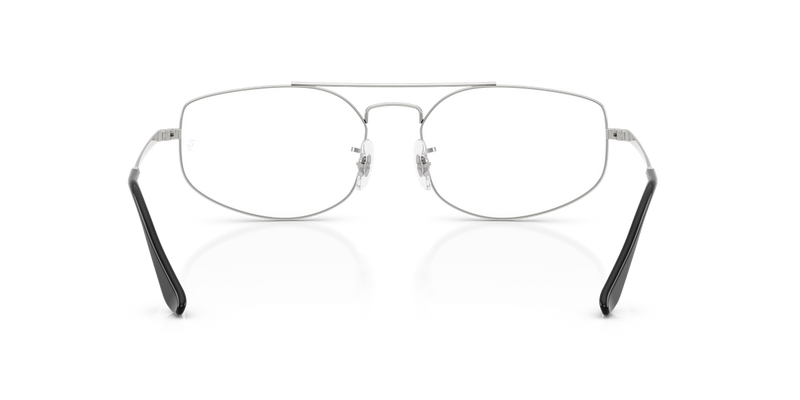 Ray-Ban EXPLORER 5 in Silver / Clear (2501) - Temple Detail