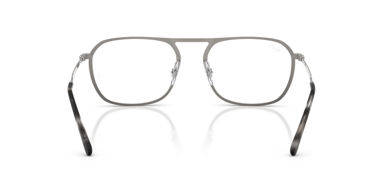 Ray-Ban RX6548 in Gunmetal / Clear (2502) - Alternate View