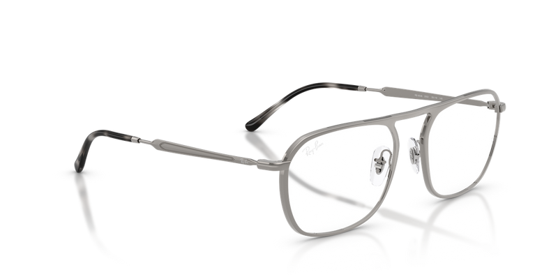Ray-Ban RX6548 in Gunmetal / Clear (2502) - Alternate View