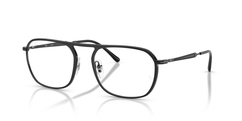 Ray-Ban RX6548 in Black / Clear (2509) - Alternate View