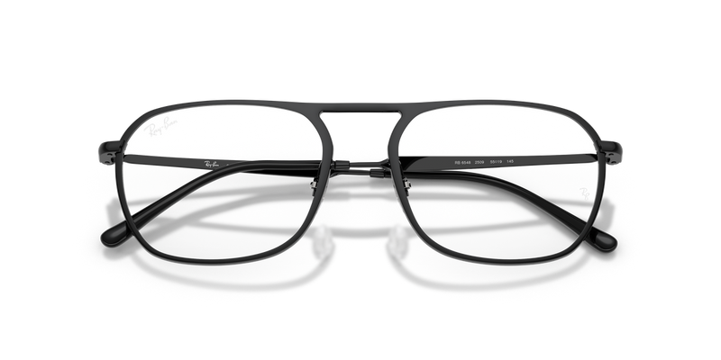 Ray-Ban RX6548 in Black / Clear (2509) - Alternate View