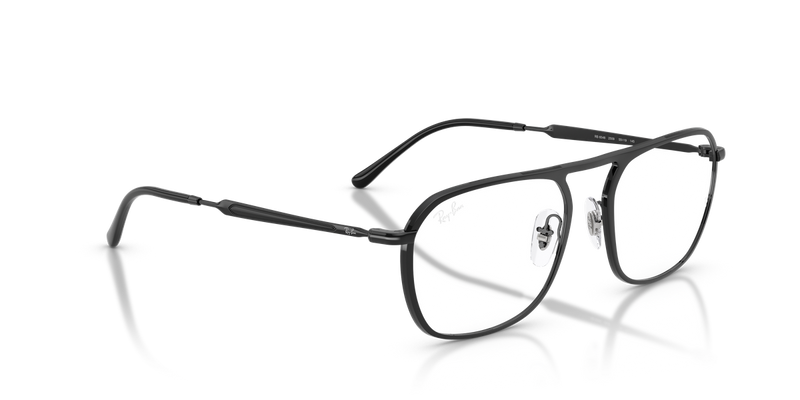 Ray-Ban RX6548 in Black / Clear (2509) - Alternate View