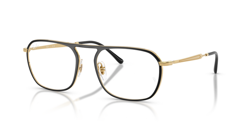 Ray-Ban RX6548 in Blue & Arista Gold / Clear (2994) - Alternate View