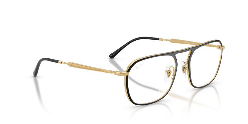 Ray-Ban RX6548 in Blue & Arista Gold / Clear (2994) - Alternate View