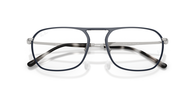 Ray-Ban RX6548 in Blue & Silver / Clear (3016) - Alternate View