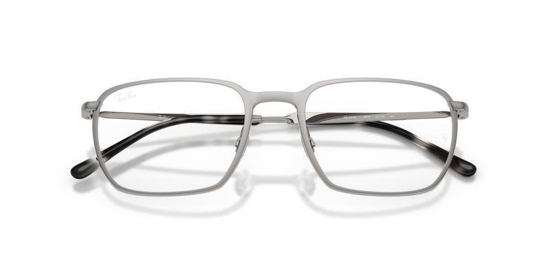 Ray-Ban RX6549 in Gunmetal / Clear (2502) - Alternate View