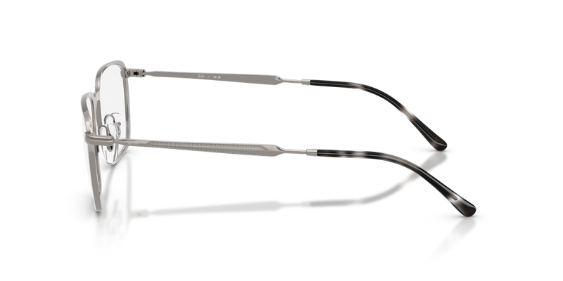 Ray-Ban RX6549 in Gunmetal / Clear (2502) - Alternate View