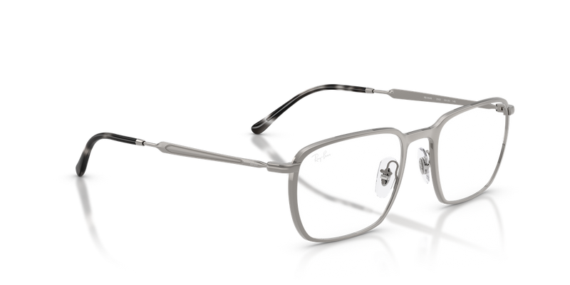 Ray-Ban RX6549 in Gunmetal / Clear (2502) - Alternate View