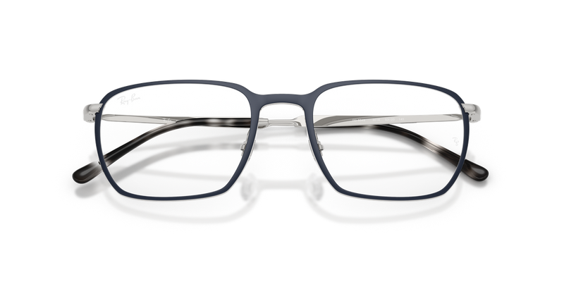 Ray-Ban RX6549 in Blue & Silver / Clear (3016) - Alternate View