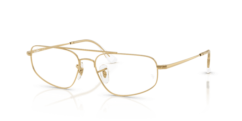 Ray-Ban RX6550 in Arista Gold / Clear (2500) - Alternate View