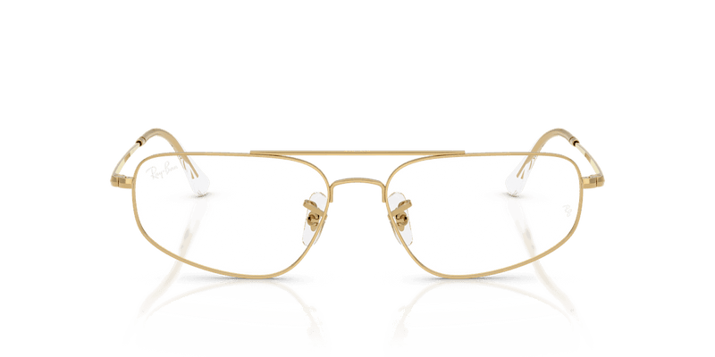 Ray-Ban RX6550 in Arista Gold / Clear (2500) - Alternate View