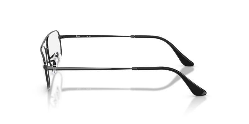 Ray-Ban RX6550 in Black / Clear (2509) - Alternate View