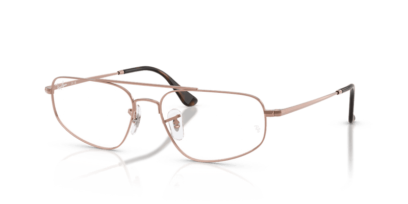 Ray-Ban RX6550 in Copper / Clear (2943) - Alternate View