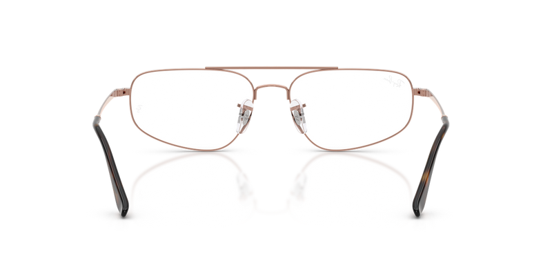 Ray-Ban RX6550 in Copper / Clear (2943) - Alternate View
