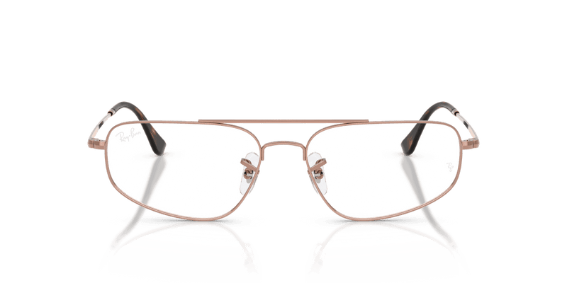 Ray-Ban RX6550 in Copper / Clear (2943) - Alternate View