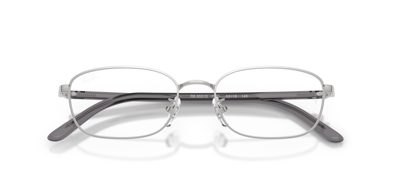 Ray-Ban RX6551D in Silver - Side View