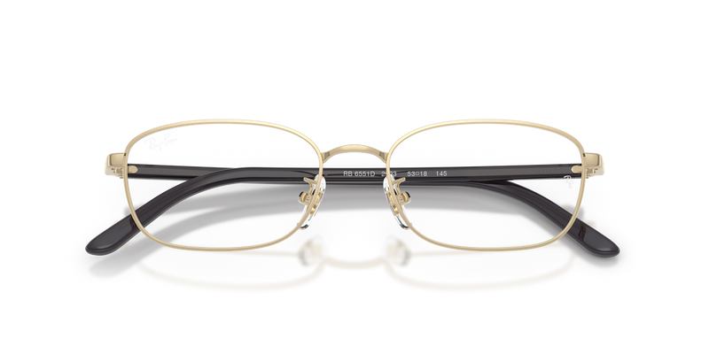 Ray-Ban RX6551D in Pale Gold - Alternate View