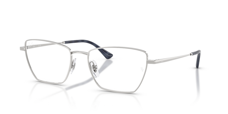 Ray-Ban RX6552 in Silver / Clear (2501) - Front View