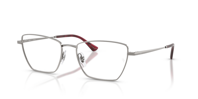 Ray-Ban RX6552 in Gunmetal / Clear (2502) - Alternate View