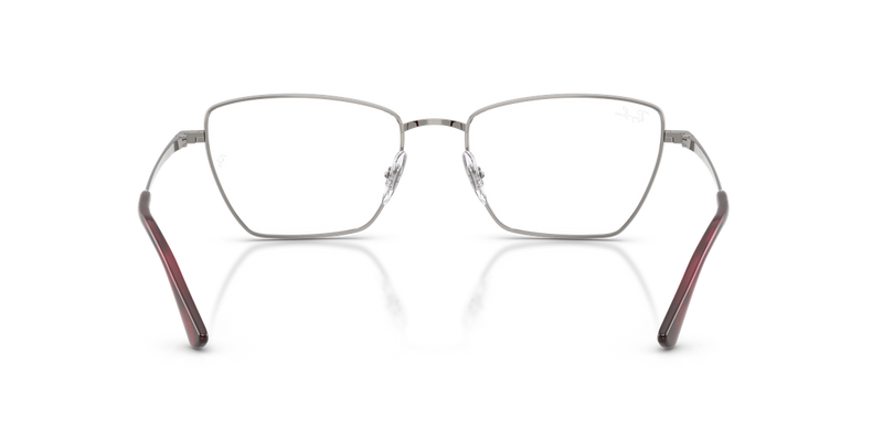 Ray-Ban RX6552 in Gunmetal / Clear (2502) - Alternate View
