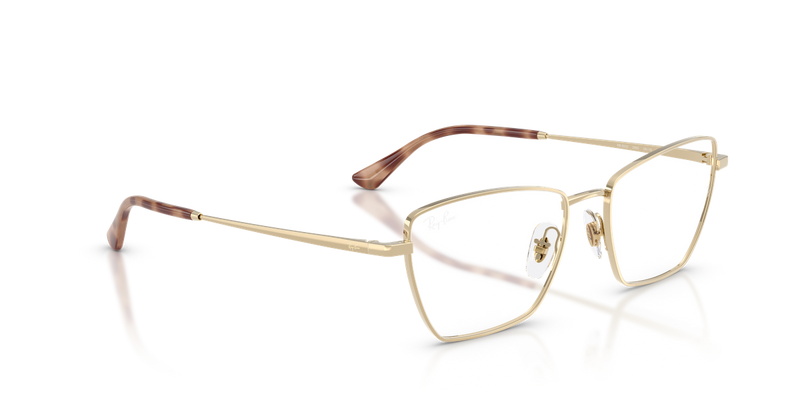 Ray-Ban RX6552 in Pale Gold / Clear (2993) - Alternate View