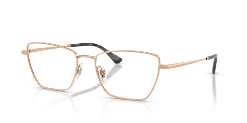 Ray-Ban RX6552 in Rose Gold / Clear (3094) - Alternate View