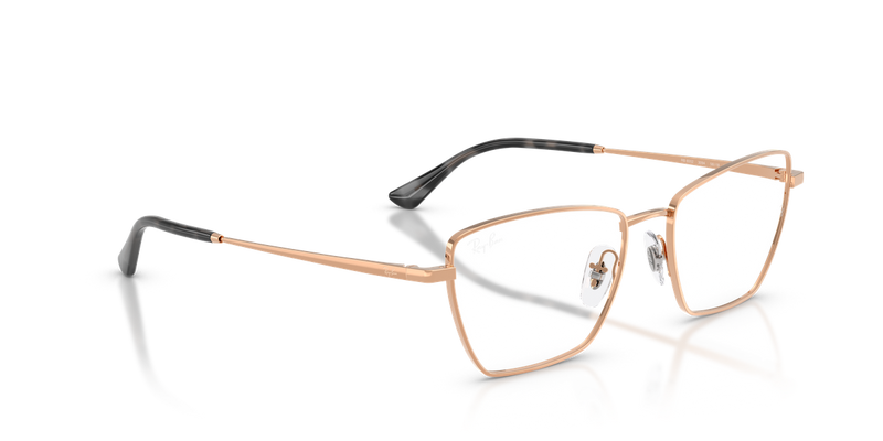 Ray-Ban RX6552 in Rose Gold / Clear (3094) - Alternate View