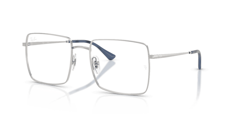 Ray-Ban RX6553 in Silver / Clear (2501) - Alternate View