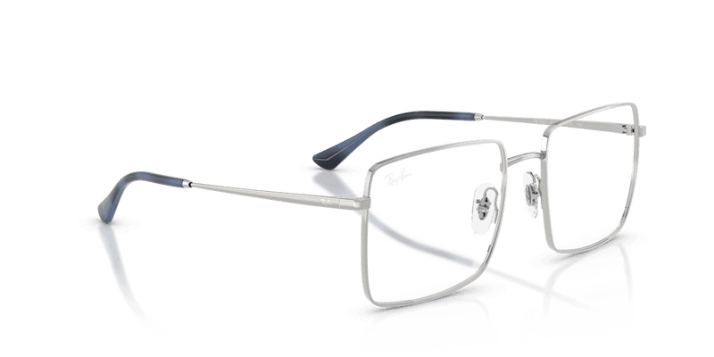 Ray-Ban RX6553 in Silver / Clear (2501) - Alternate View
