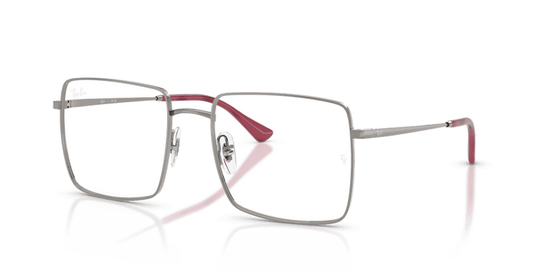 Ray-Ban RX6553 in Gunmetal / Clear (2502) - Alternate View