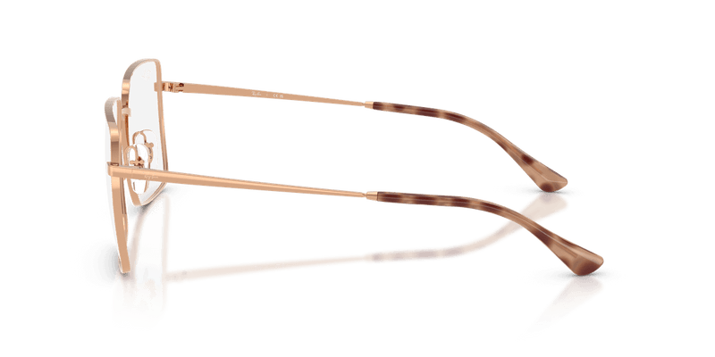 Ray-Ban RX6553 in Rose Gold / Clear (3094) - Alternate View