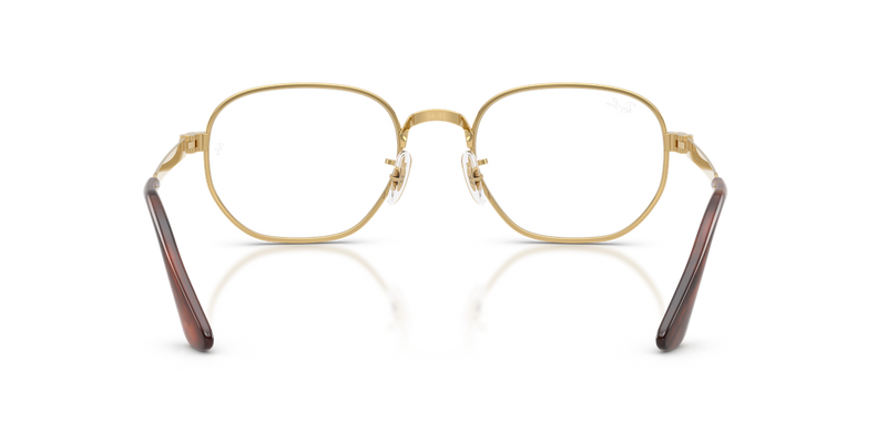 Ray-Ban HEXAGONAL MAX in Gold - Temple Detail