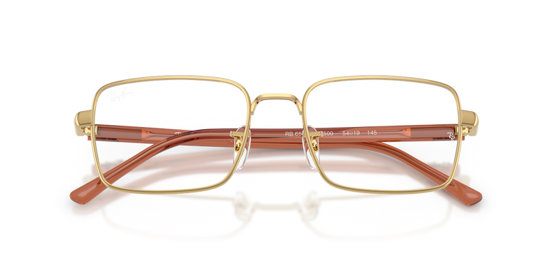 Ray-Ban RX6560 in Arista Gold - Side View
